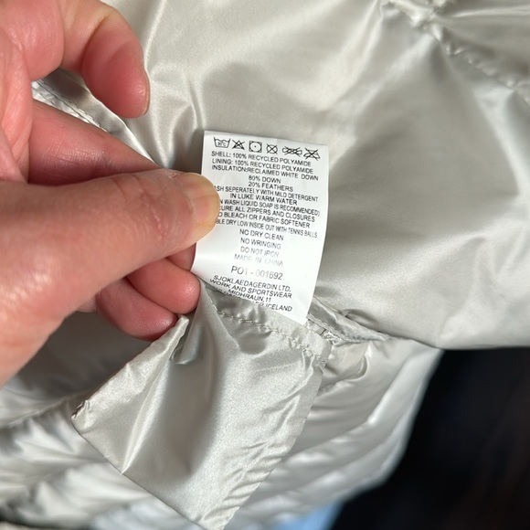 66 North down jacket in small - Picture 7 of 11